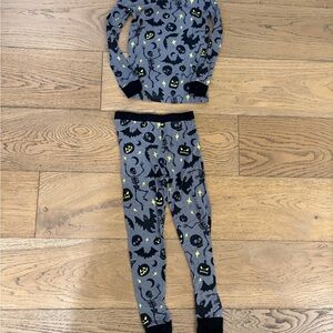 Little Sleepies Black and Gray Bamboo Kids Pajama Top